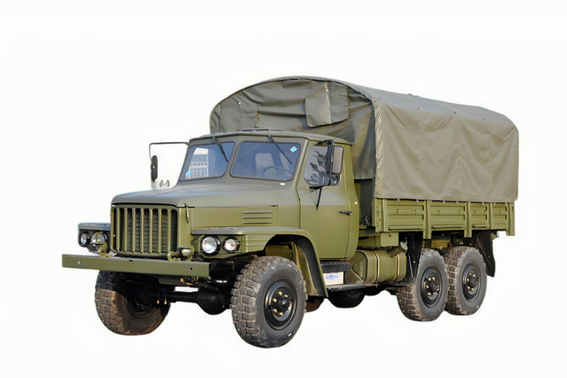 DFEQ2082 off-road special engineering transport vehicle_double glass six-wheel drive 240 cargo 170 horsepower truck_2.5 ton small steel cannon 6*6 classic 25Y