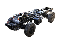 190 horsepower customized four-wheel drive EQ2070 modified 21+2-seater Bus Category III chassis quotation_18/19/21/23/25/28/30/35-seater China-Pakistan chassis manufacturer hotline_DF 4x4 off-road special vehicle configuration