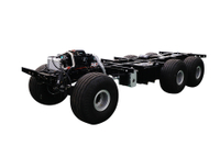 Desert corrugated tire 375 horsepower six-wheel drive 18+2 seats desert Category III chassis tourist vehicle manufacturer_6×6 off-road special chassis modified tourist transport vehicle configuration_Mining commuting 6*6 classic customization 18/20/23/25/27/28/30/35 Bigfoot phone