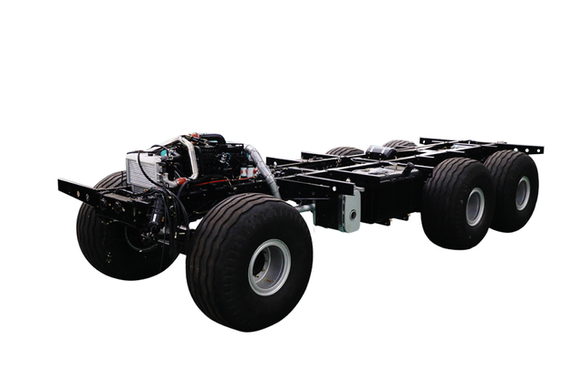 Desert corrugated tire 375 horsepower six-wheel drive 18+2 seats desert Category III chassis tourist vehicle manufacturer_6×6 off-road special chassis modified tourist transport vehicle configuration_Mining commuting 6*6 classic customization 18/20/23/25/27/28/30/35 Bigfoot phone