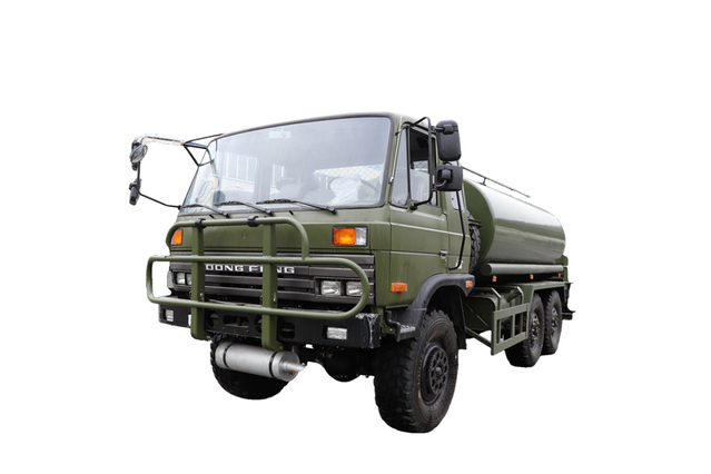 Manufacturer 190 horsepower EQ2102G off-road special 10m³ water truck_six-wheel drive 245 flat head 153 liquid transport truck price_6×6DFclassic 210 horsepower military vehicle 5/8/12/15/20 square tank configuration phone