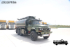 190 horsepower EQ2100 six-wheel drive pointed nose oil tanker truck_DF six-wheel drive 10-square-meter oil tanker truck_6*6 long-head multi-functional tank transport truck