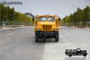 EQ2082DF Six-wheel drive special vehicle_Double glass EQ240 gun truck off-road truck_6×6 tip 25Y cargo configuration