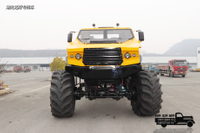 6×6 desert tourist sightseeing vehicle_Six-wheel drive Bigfoot manufacturer_Customized off-road surfing vehicle export