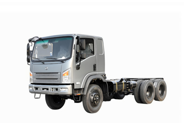  EQ2082 off-road truck rear twin tire chassis modification_DF Six-wheel drive rear eight-wheel flat-head'Bobcat' off-road small truck configuration_6*6'Bobcat' special vehicle