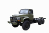 Old EQ2100E6D off-road special road transport vehicle chassis_six-wheel drive 245 tip 140 truck_6×6DFclassic 190 horsepower long-head cargo military vehicle