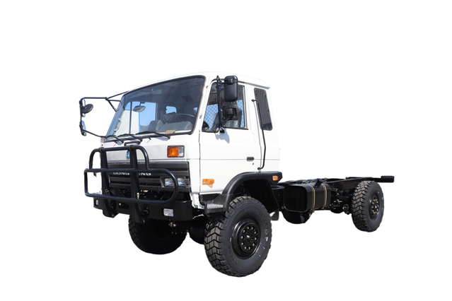 Extended DF four-wheel drive EQ2070 off-road chassis_153 special vehicle modification_4×4 flat head 170/190/210 horsepower off-road second-class vehicle