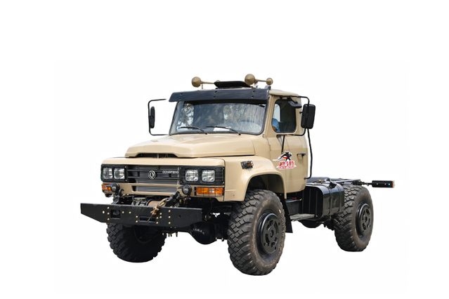 DFTop EQ2070 personnel carrier chassis_4×4 off-road special vehicle 3.5 ton small steel gun export_190 horsepower four-wheel drive truck customization