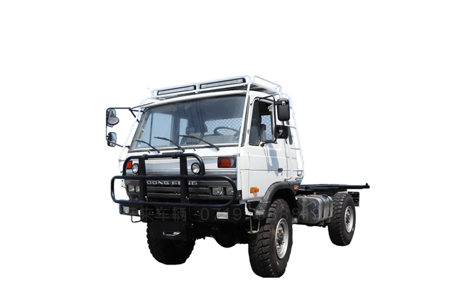 Four-wheel drive RV EQ2070 off-road modified chassis_190 horsepower 4×4 three-and-a-half-ton diesel troop carrier and recreational vehicle_DF153 special vehicle