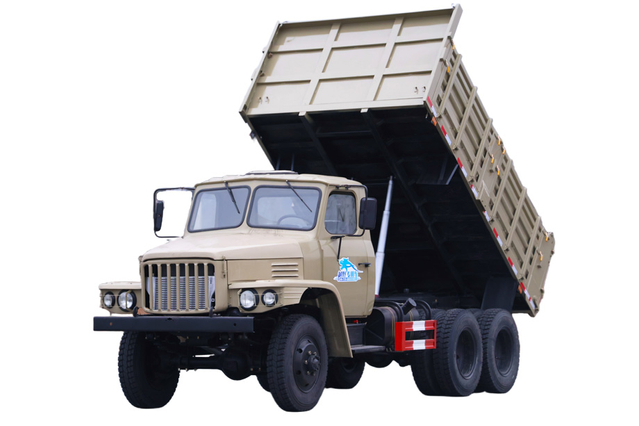 Rear twin-tire EQ2082 chassis modified for off-road special dumping_rear eight-wheel DF 2.5-ton small steel gun six-wheel drive 240 tipping bucket 170 horsepower_6*6 classic 25Y engineering transport vehicle