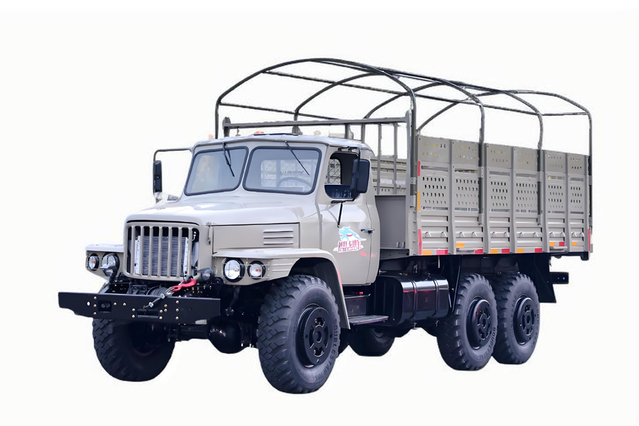Heightened cargo box EQ2100E6D military vehicle_six-wheel drive 245 pointed 140 transport vehicle_190 horsepower 6×6Truck off-road special truck