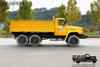 EQ2082DF Six-wheel drive special vehicle_Double glass EQ240 gun truck off-road truck_6×6 tip 25Y cargo configuration