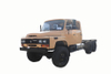 EQ2082 double row pointed nose off-road truck chassis_customized 6*6 six-wheel drive long nose off-road chassis_DF170 horsepower modified chassis for export