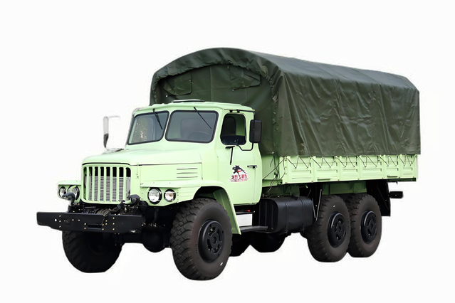 6×6 classic EQ2100E6D military truck_six-wheel drive 245 tip 140 cargo transport truck_190 horsepower long head special off-road