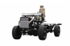 300 horsepower EQ2070 automatic steel plate type III chassis_4×4DF off-road special vehicle export_four-wheel drive troop carrier customization