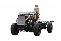 300 horsepower EQ2070 automatic steel plate type III chassis_4×4DF off-road special vehicle export_four-wheel drive troop carrier customization