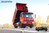 210 HP 4×2DF row semi-dedicated dump truck_5 tons in the front and 13 tons in the rear earth, stone and sand transport truck_dump truck for hauling earthwork and ore at the muck construction site