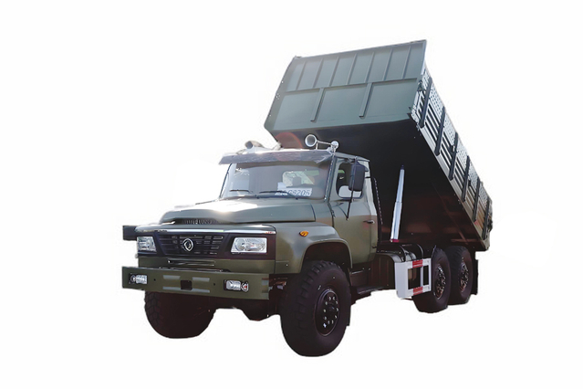 Chassis modification EQ2100E6D off-road special dump_six-wheel drive 245 tip 140 dump_6×6DFclassic 190/210 horsepower road car