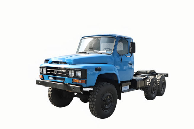 EQ2082 chassis 2.5-ton small steel cannon_DF240 off-road truck 170 horsepower tip_6*6 classic 25Y special vehicle chassis customization