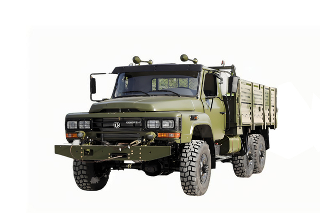 EQ2082DFClassic off-road special truck_2.5 tons small steel gun six-wheel drive 240 cargo 170 horsepower_6*625Y engineering transport truck customization