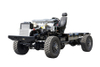 210 horsepower EQ2070 manual 6-speed steel plate type III chassis_4×4DF off-road special vehicle export_four-wheel drive vehicle customized with instrument
