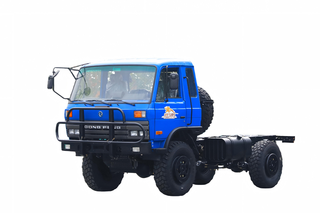 EQ2070 double-axle semi-145 flat cab chassis modification_4×4 off-road special vehicle chassis export_four-wheel drive off-road truck manufacturer