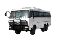 28+2 seats BusEQ2082 off-road special chassis modification_DF 2.5 tons 240 small steel gun six-wheel drive 190 horsepower_6*6 classic 25Y customized 18/20/23/25/28/30/35 minibus