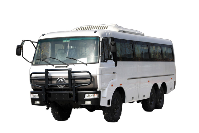 28+2 seats BusEQ2082 off-road special chassis modification_DF 2.5 tons 240 small steel gun six-wheel drive 190 horsepower_6*6 classic 25Y customized 18/20/23/25/28/30/35 minibus