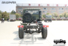 DFFour-wheel drive EQ2070 off-road special vehicle chassis_3.5-ton military truck_4×4 double-axle personnel carrier chassis configuration