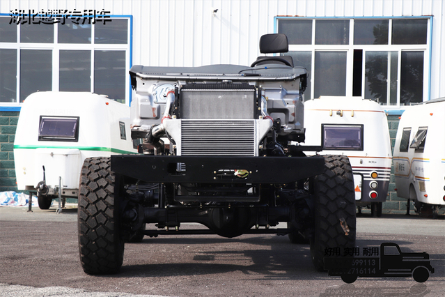 4×4 customized four-wheel drive off-road special chassis_Front 5 tons and rear 7 tons all-drive Category 4 chassis_Four-wheel drive rear single tire dual axle vehicle