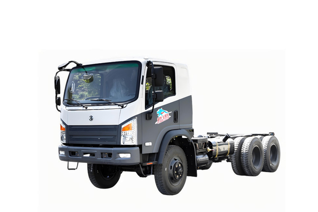  EQ2082 off-road truck rear twin-tire dump chassis_DF Six-wheel drive rear eight-wheel flat head'Bobcat' off-road dumper_6*6'Bobcat' special vehicle