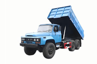 EQ2100E6D off-road special dump_six-wheel drive 245 tip 140 dump_6×6DFclassic 190/210 horsepower road vehicle
