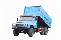 Export EQ2082 off-road special truck dump_DF 2.5 tons small steel gun six-wheel drive 240 cargo 170 horsepower dumper_6*6 classic 25Y engineering transport truck