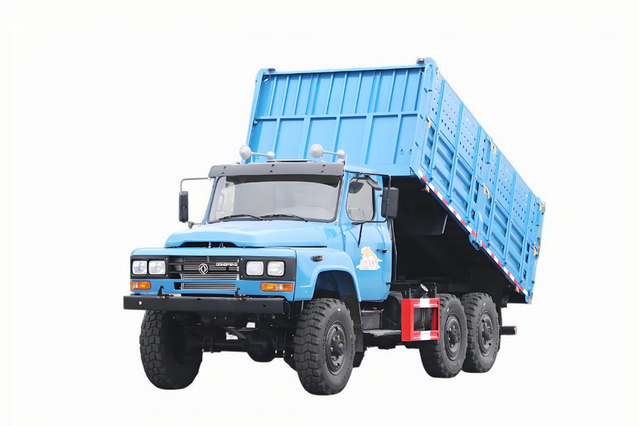 Export EQ2082 off-road special truck dump_DF 2.5 tons small steel gun six-wheel drive 240 cargo 170 horsepower dumper_6*6 classic 25Y engineering transport truck