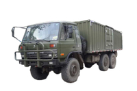DFEQ2102 off-road special modified corrugated board van_six-wheel drive 246 flat head 153 outdoor mobile office vehicle_6×6 classic 190/210 horsepower mobile cabin vehicle/wild camper van