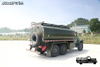 190 horsepower EQ2100 six-wheel drive pointed nose oil tanker truck_DF six-wheel drive 10-square-meter oil tanker truck_6*6 long-head multi-functional tank transport truck