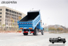 170 horsepower DF 4×4 off-road tip dump truck_four-wheel drive front 2.5 tons rear 8-ton special dump truck_all-wheel drive customized hydraulic lift engineering vehicle