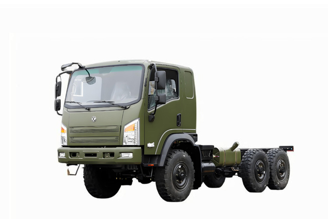  EQ2082 off-road truck 170 horsepower chassis modification_DF Six-wheel drive flat-head 'Bobcat' off-road small truck configuration_6*6'Bobcat' special vehicle chassis