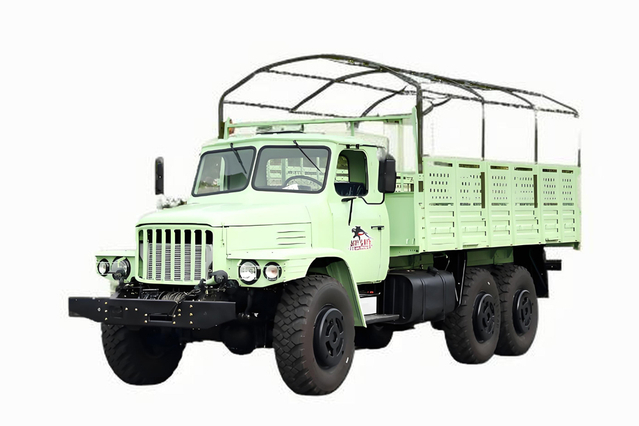 6×6 classic EQ2100E6D military vehicle_six-wheel drive 245 pointed nose 140 cargo transport truck_190 horsepower long nose off-road special truck