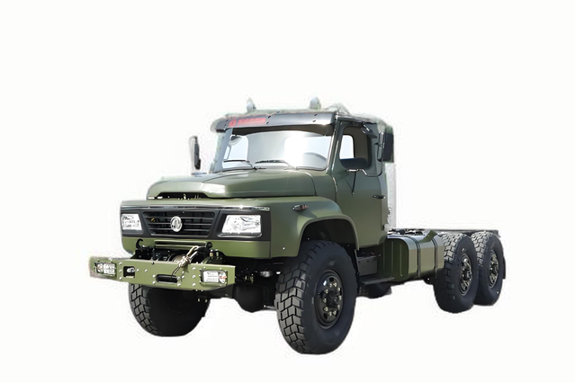 EQ2100E6D off-road special road transport vehicle chassis_six-wheel drive 245 pointed nose 140 truck_6×6DFclassic 190 horsepower long nose cargo military vehicle