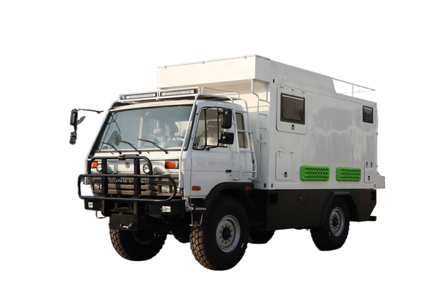 EQ2070 off-road modified four-wheel drive RV_190 horsepower 4×4 three-and-a-half-ton diesel troop carrier and recreational vehicle_DF153 special vehicle