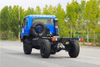EQ2070 double-axle semi-145 flat cab chassis modification_4×4 off-road special vehicle chassis export_four-wheel drive off-road truck manufacturer