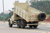 Upgraded EQ2082 chassis modified for off-road special dumping_DF 2.5-ton small steel gun six-wheel drive 240 tipping bucket 170 horsepower_6*6 classic 25Y engineering transport vehicle