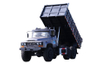 190 horsepower EQ2100E6D new off-road dedicated dump_six-wheel drive 245 pointed 140 transport vehicle_6×6 classic long-head military vehicle dump