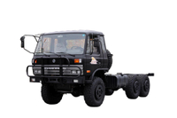 190 horsepower EQ2102G off-road special truck chassis_six-wheel drive 245 flat head 153 transport vehicle_6×6DFclassic 210 horsepower military vehicle cargo vehicle second-class platform