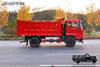 210 HP 4×2DF row semi-dedicated dump truck_5 tons in the front and 13 tons in the rear earth, stone and sand transport truck_dump truck for hauling earthwork and ore at the muck construction site
