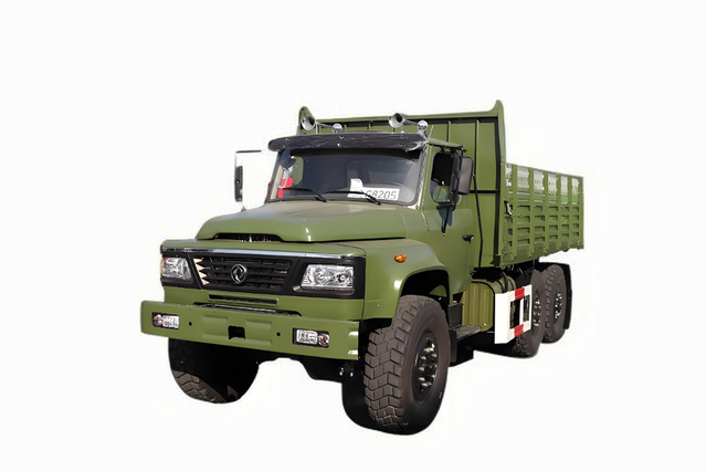 Classic EQ2100E6D off-road special truck_six-wheel drive 245 tip 140 transport truck_6×6DF190 horsepower long-nose military vehicleTruck