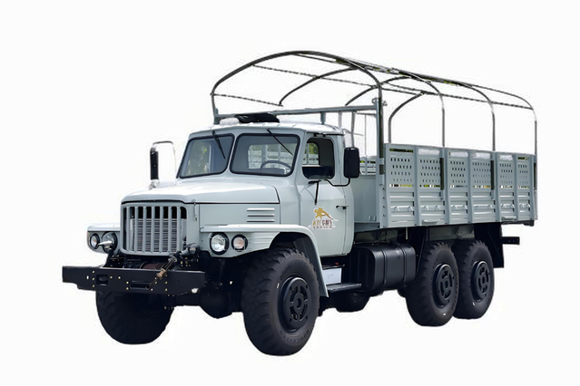 Classic EQ2100E6D off-road special truck_six-wheel drive 245 pointed 140 transport vehicle_190 horsepower 6×6 long-head military vehicleTruck