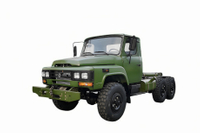 EQ2082 chassis classic 25Y small steel cannon_DF240 off-road truck 170 horsepower tip_6*6 special vehicle 2.5 ton chassis