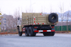 Rear twin-tire EQ2082 chassis modified off-road special vehicle_rear eight-wheel DF 2.5-ton small steel cannon 240 six-wheel drive 170 horsepower_6*6 classic 25Y engineering transport vehicle